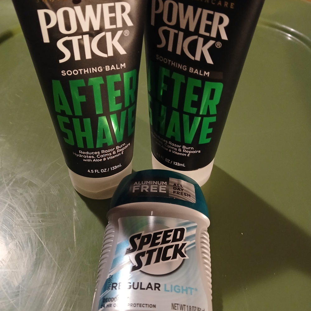 After Shave Balm and Speed Stick Deodorant Set